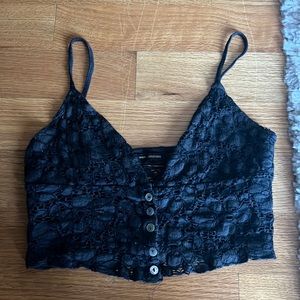 Urban Lace Crop Top